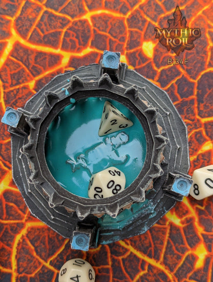 Necromancer's Mausoleum 3D Printed Dice Jail