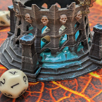 Necromancer's Mausoleum 3D Printed Dice Jail