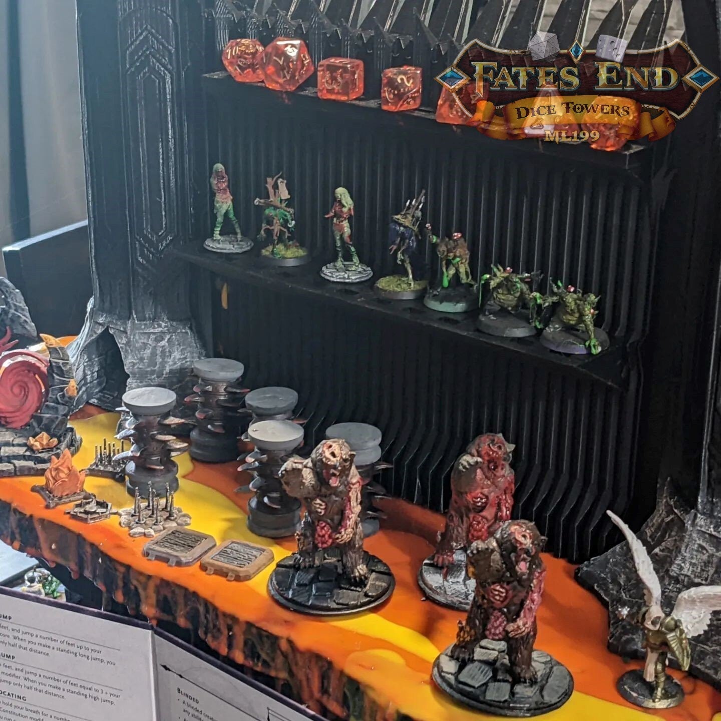 Dungeon Master Screen/Game Master Screen- Necro Lord Lich