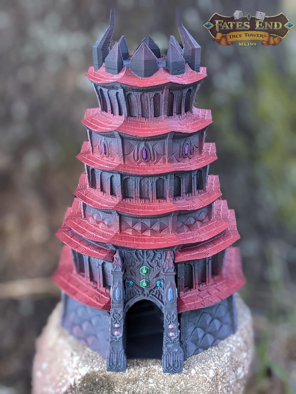 Drow Dice Tower