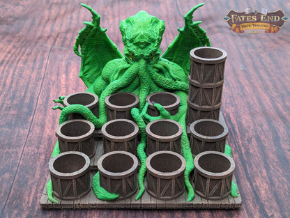 Cthulhu Paint Brush & Bottle Holder