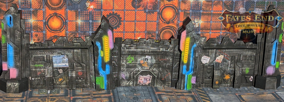 Dungeon Master Screen/Game Master Screen - Cyberpunk/SciFi/Alien Theme