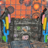 Dungeon Master Screen/Game Master Screen - Cyberpunk/SciFi/Alien Theme