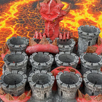 Dragon Paint Brush & Bottle Holder