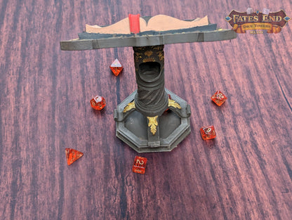 Magic Book Tome Dice Tower