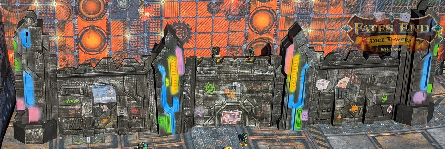 Dungeon Master Screen/Game Master Screen- Cyberpunk/SciFi/Alien