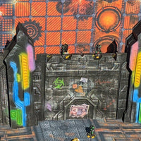 Dungeon Master Screen/Game Master Screen - Cyberpunk/SciFi/Alien Theme