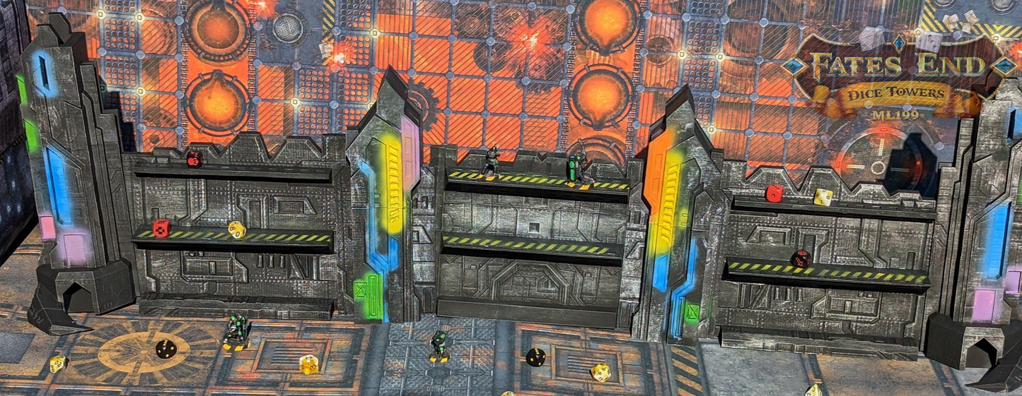 Dungeon Master Screen/Game Master Screen- Cyberpunk/SciFi/Alien