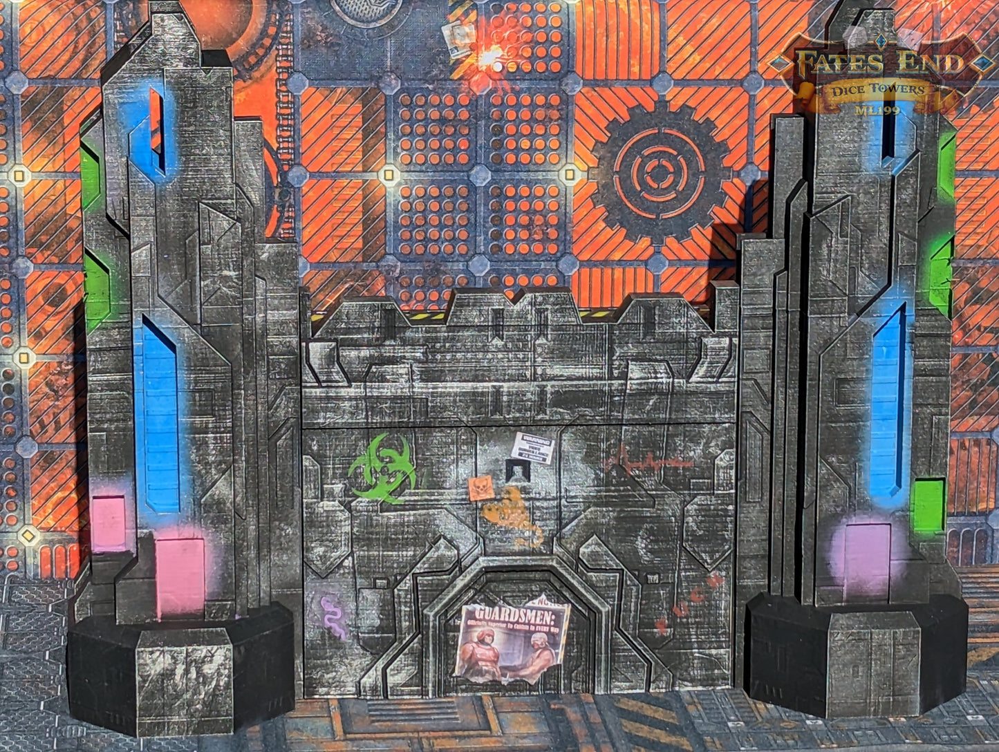 Dungeon Master Screen/Game Master Screen- Cyberpunk/SciFi/Alien