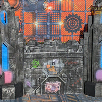 Dungeon Master Screen/Game Master Screen - Cyberpunk/SciFi/Alien Theme