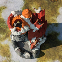 Watchtower Dragon 3D Printed Dice Tower