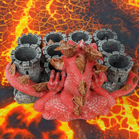 Dragon Paint Brush & Bottle Holder