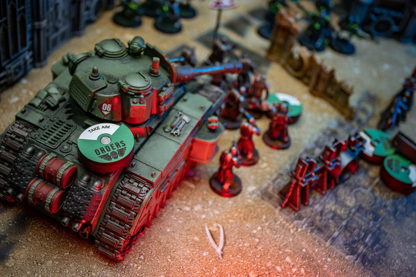 Order Dials for Astra Militarum (Imperial Guard) 5 Pack - Warhammer 40K 10th Edition
