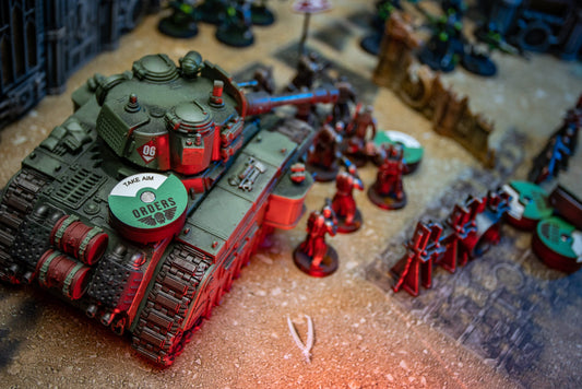 Order Dials for Astra Militarum (Imperial Guard) 5 Pack - Warhammer 40K 10th Edition