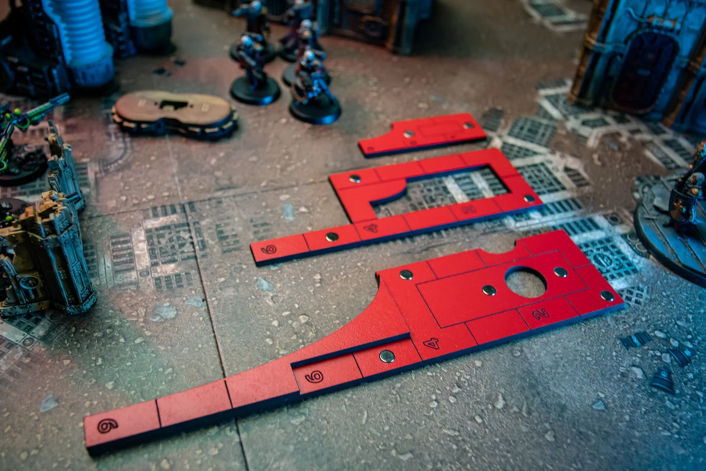 Nesting Movement Tool – Warhammer 40K & The Old World Measurement Set