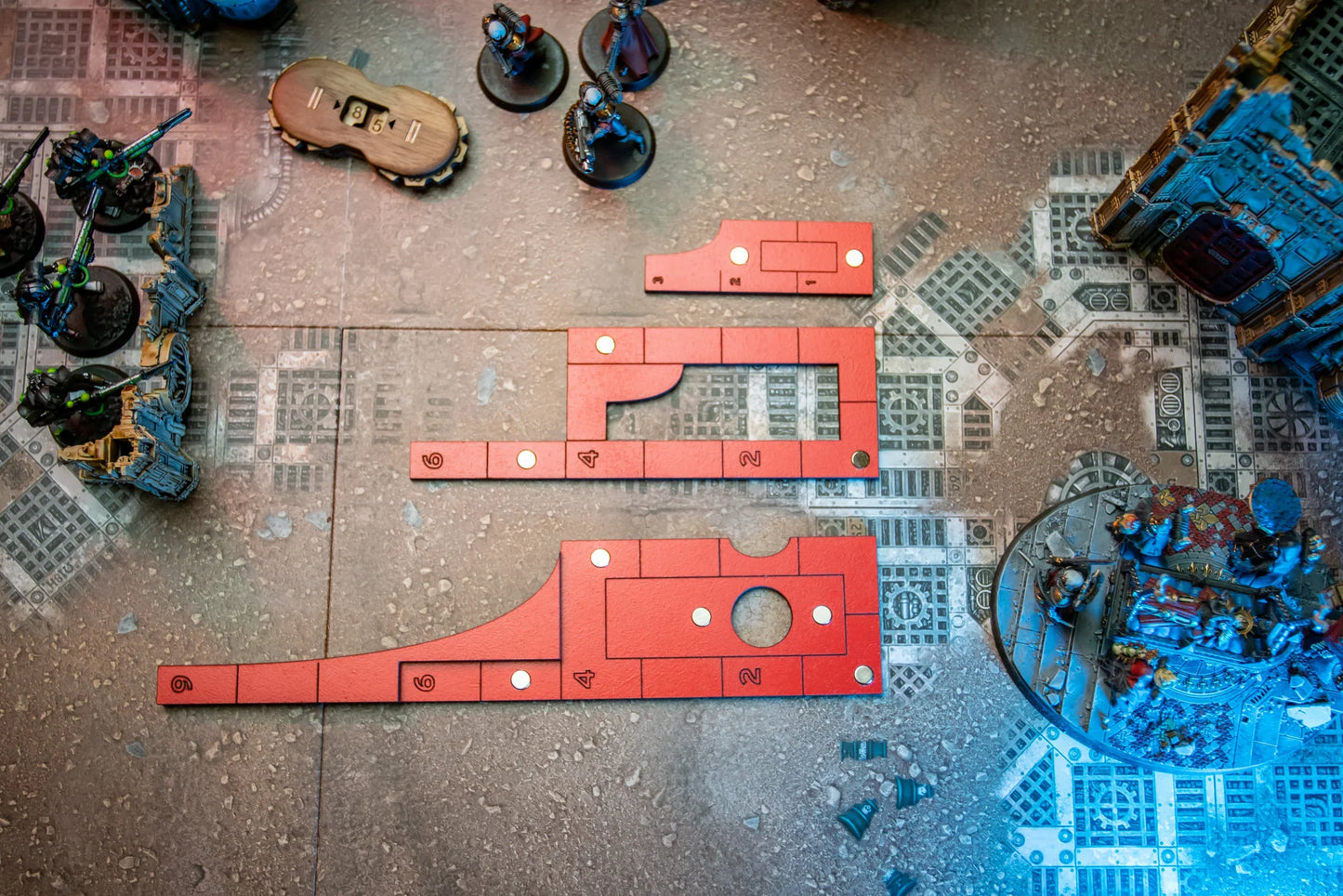 Nesting Movement Tool – Warhammer 40K & The Old World Measurement Set