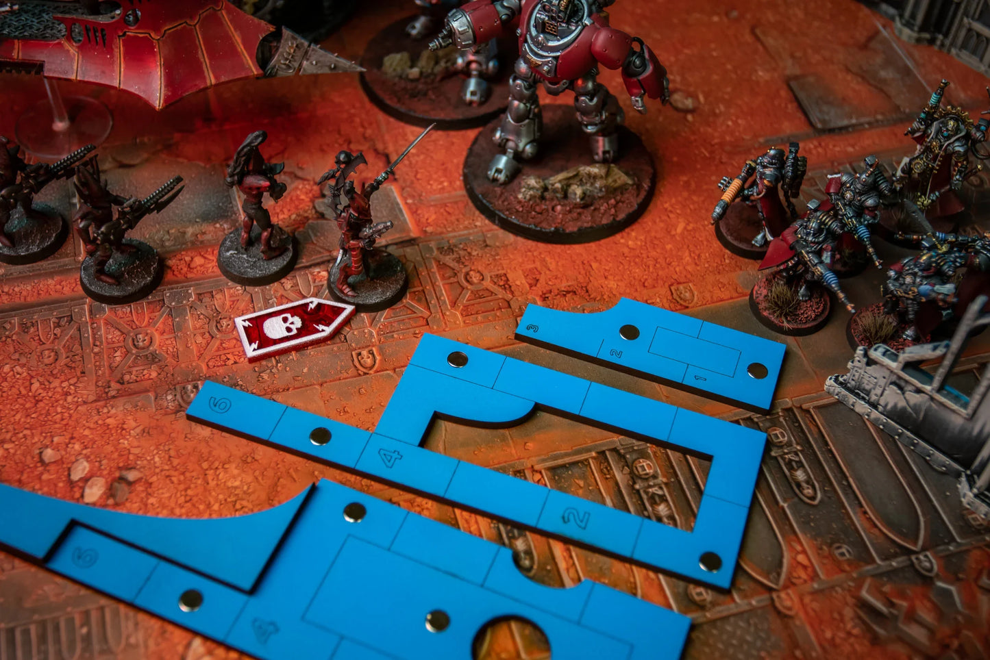 Nesting Movement Tool – Warhammer 40K & The Old World Measurement Set