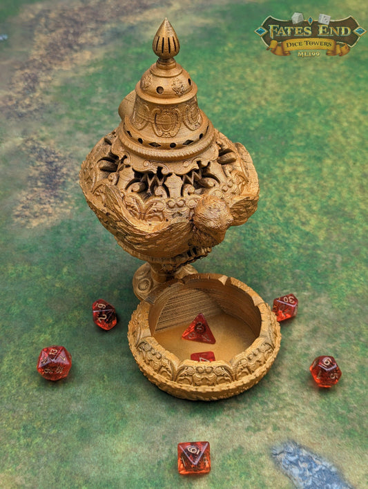 Cleric Owl Dice Tower