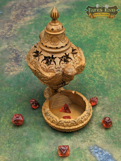 Cleric Owl Dice Tower