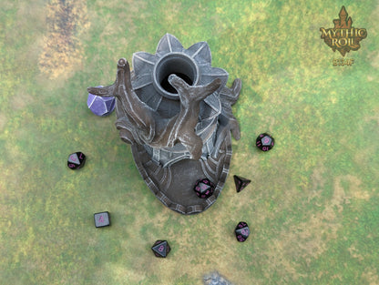 Tree of Life Druid 3D Printed Dice Tower