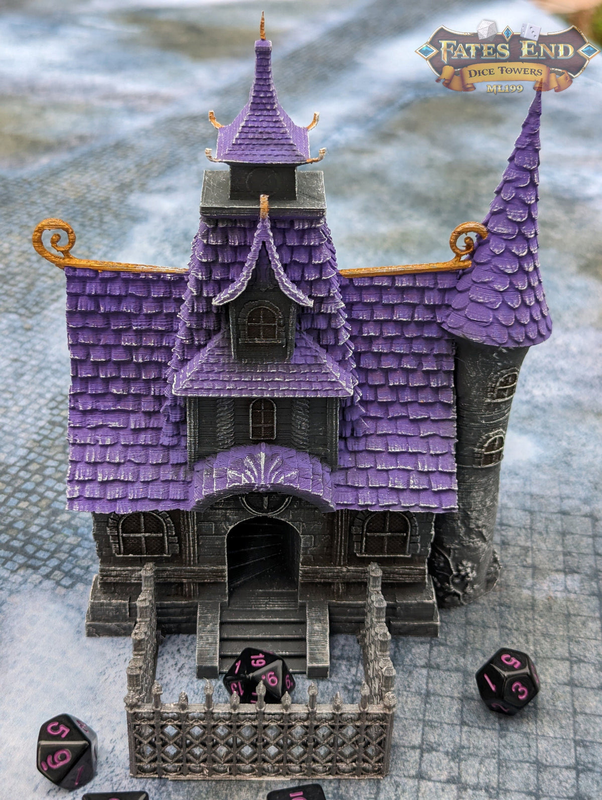Orphanage-Schoolhouse Dice Tower