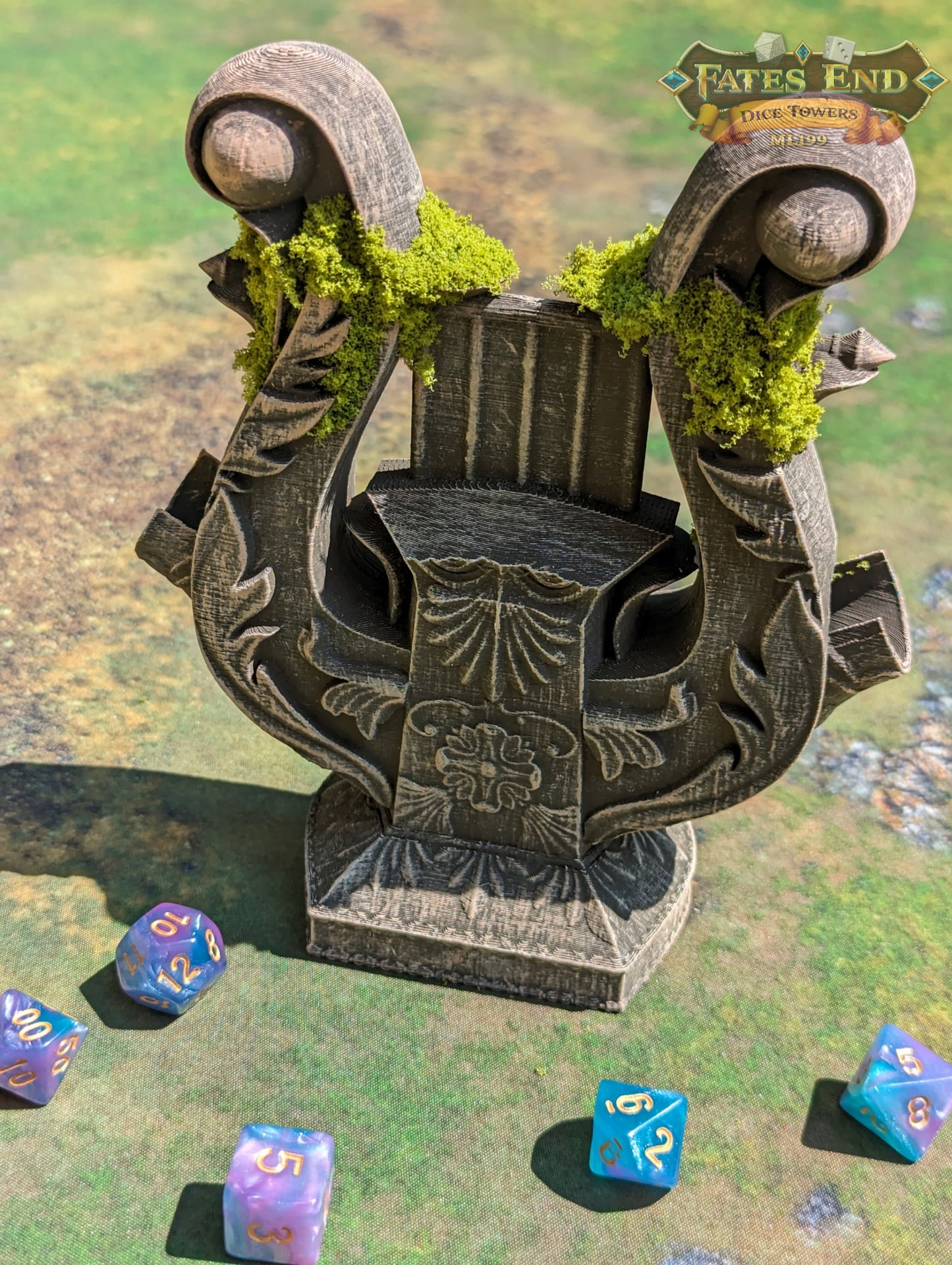 Bard's Lyre Dice Tower - Fate's End Collection