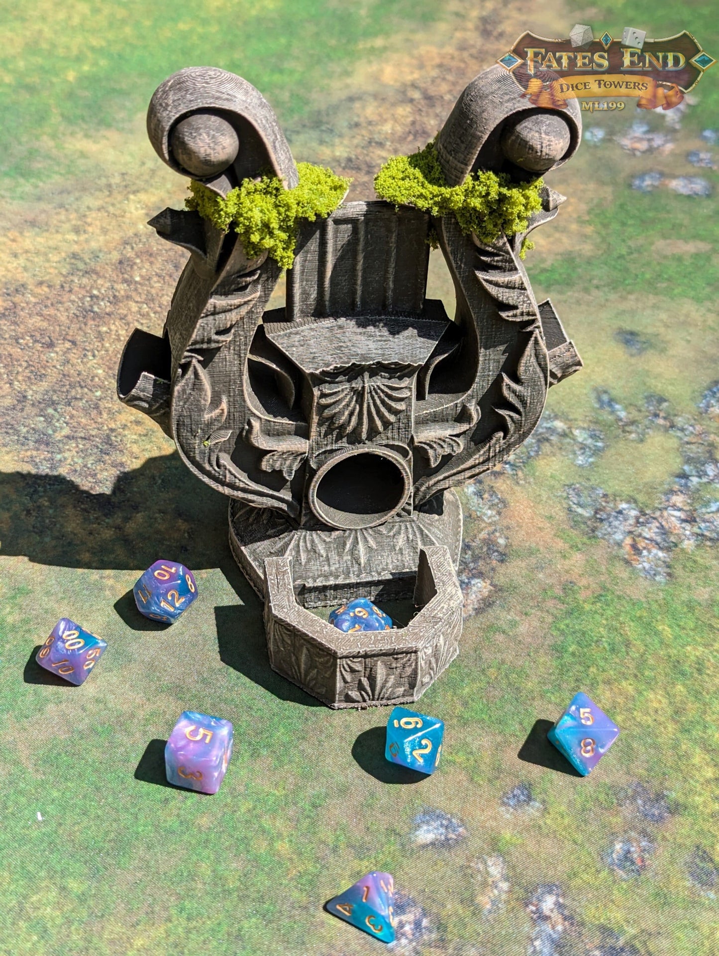 Bard's Lyre Dice Tower - Fate's End Collection