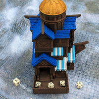 Catfolk-Tabaxi 3D Printed Dice Tower - Fate's End Collection
