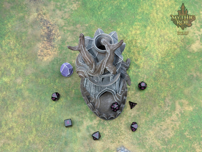 Tree of Life Druid 3D Printed Dice Tower