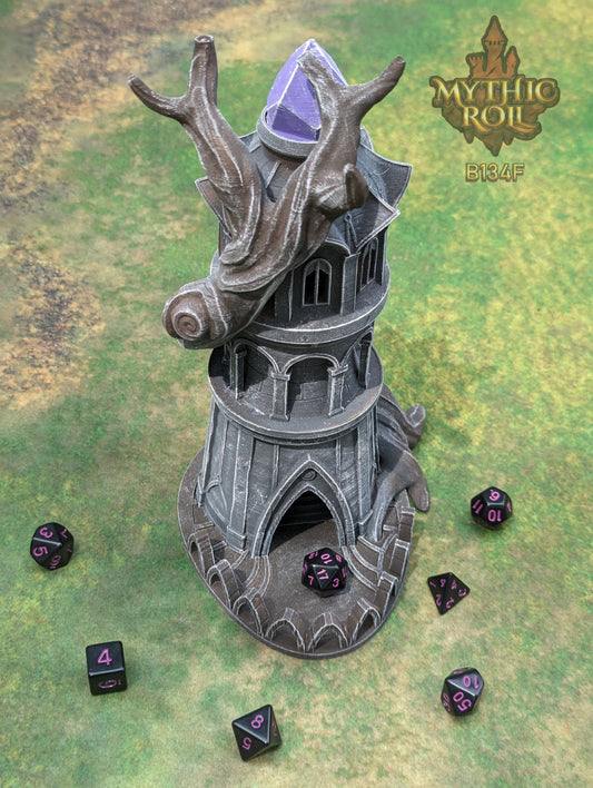 Tree of Life Druid 3D Printed Dice Tower