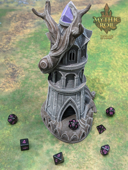 Tree of Life Druid 3D Printed Dice Tower
