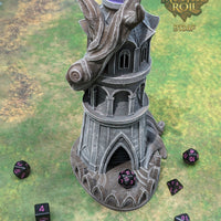 Tree of Life Druid 3D Printed Dice Tower
