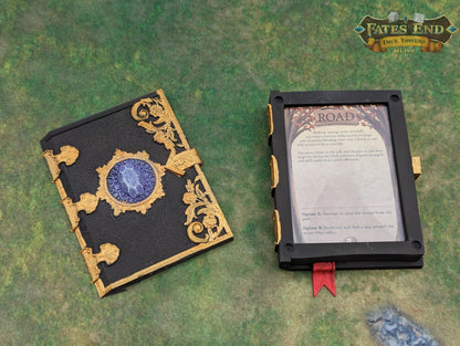 Magic Tome Card Holder-Dice Vault