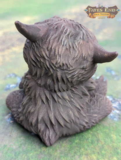 Owlbear Cub 3D Printed Dice Jail