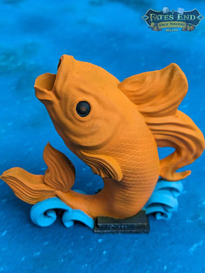 Koi Fish Dice Tower
