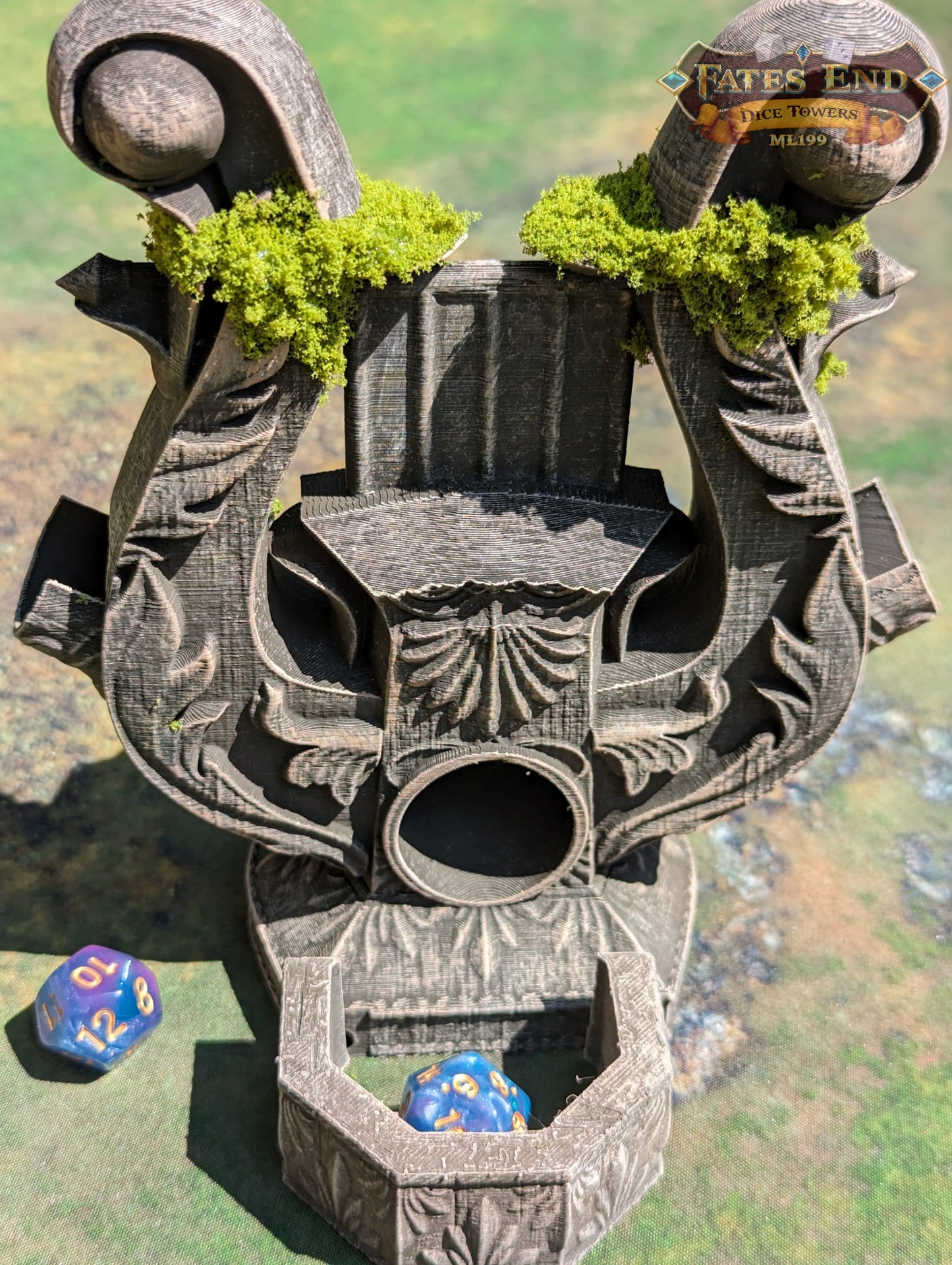 Bard's Lyre Dice Tower - Fate's End Collection