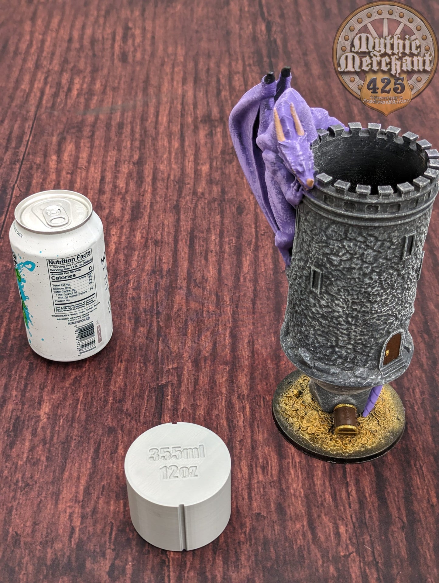 Dungeon-Game Master 3D Printed Mythic Mug Stein