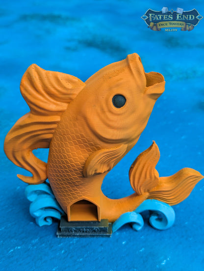 Koi Fish Dice Tower