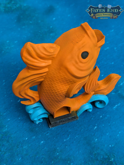 Koi Fish Dice Tower