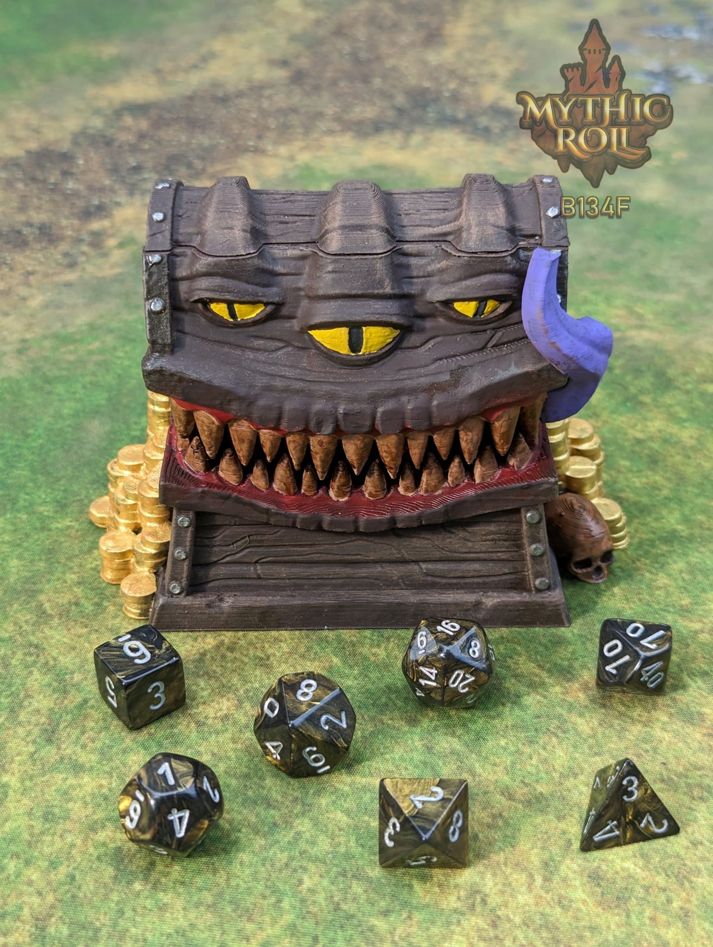 Mimic 3D Printed Dice Box