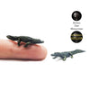 Black Caiman Miniature - 1:87 HO scale for forest diorama, dollhouse, tabletop games, 3d printed / from Animal Den Miniatures (1 Animal)