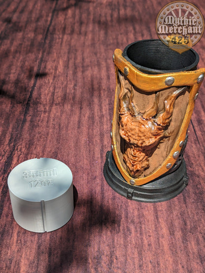 Fighter Class 3D Printed Dice Vault