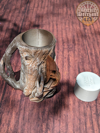 Druid Class 3D Printed Mythic Mug Stein Dice Vault
