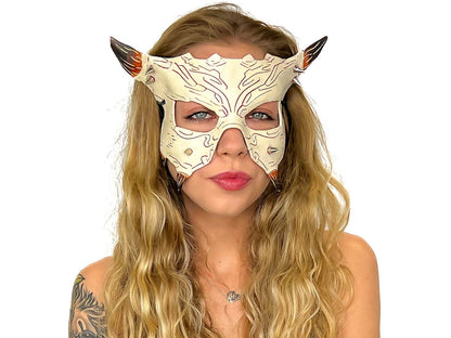 Handmade Genuine Leather Mask