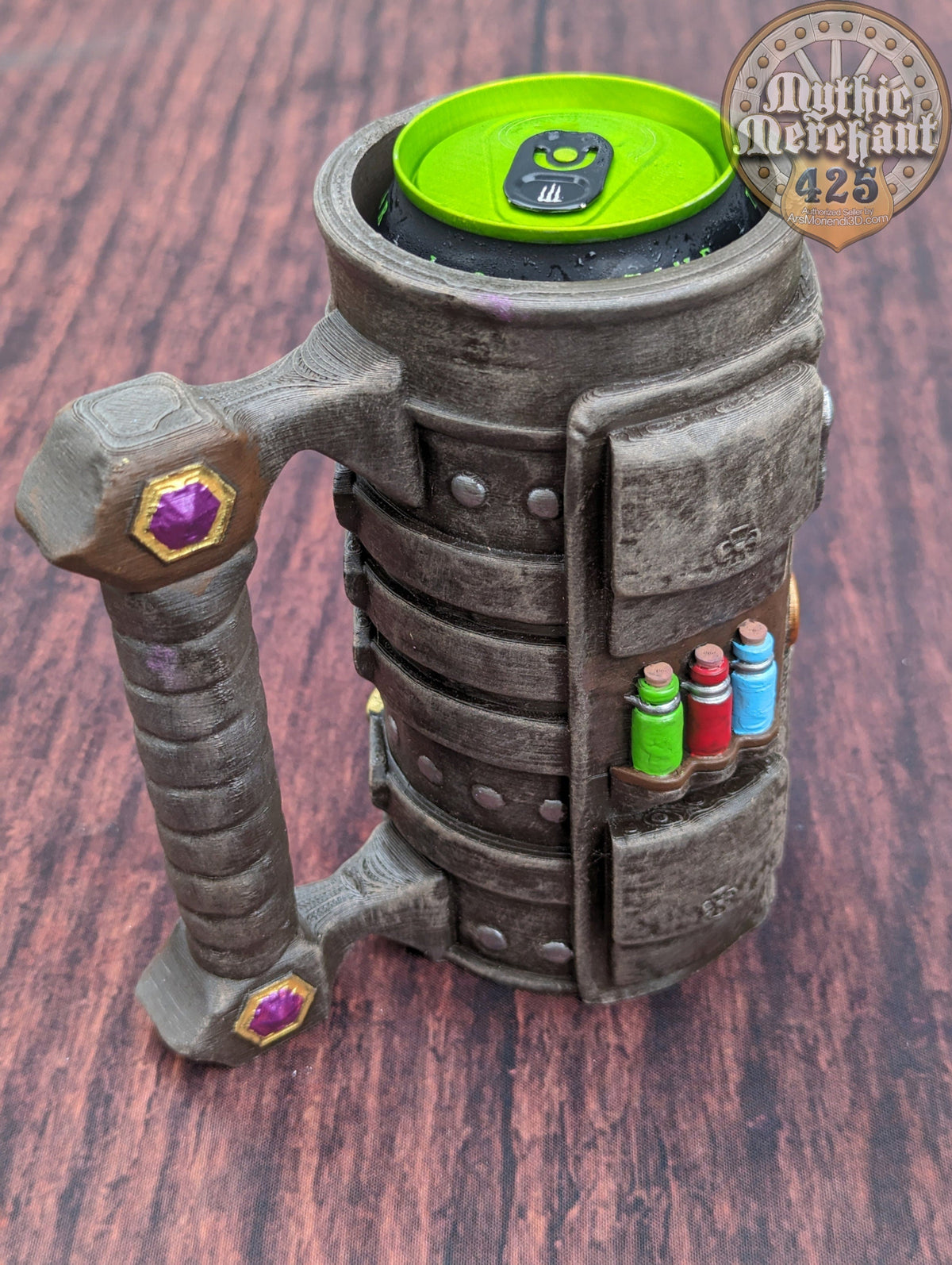Rogue-Thief Mythic Mug Dice Vault & Can Holder