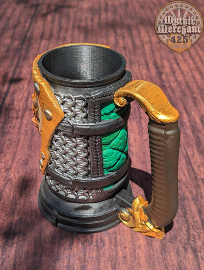 Fighter Class 3D Printed Dice Vault