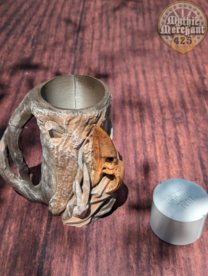 Druid Class 3D Printed Mythic Mug Stein Dice Vault