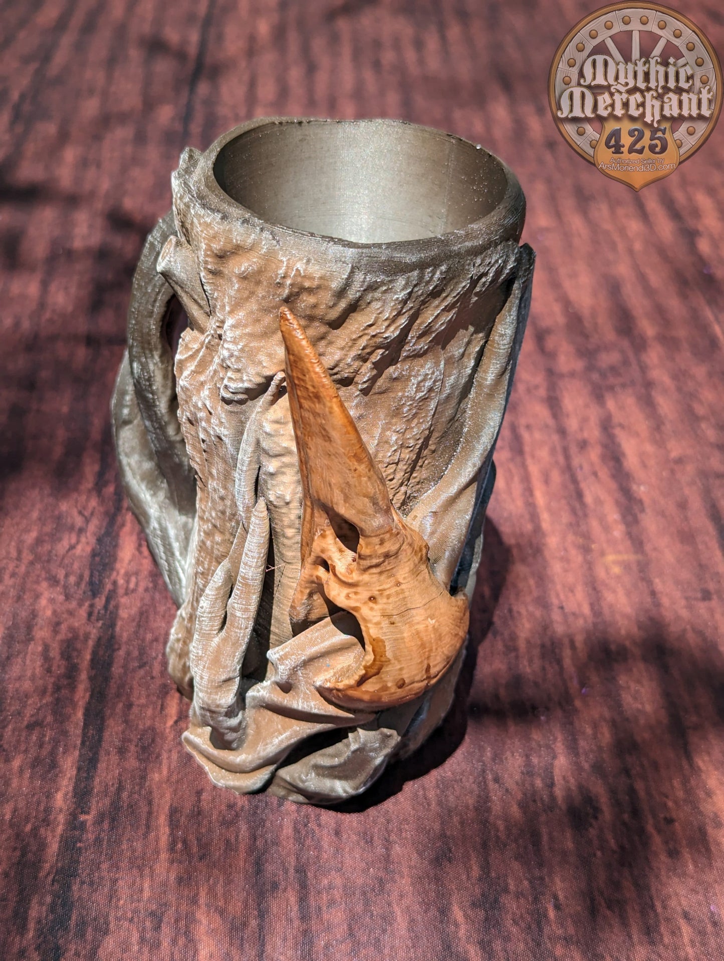 Druid Class 3D Printed Mythic Mug Stein Dice Vault