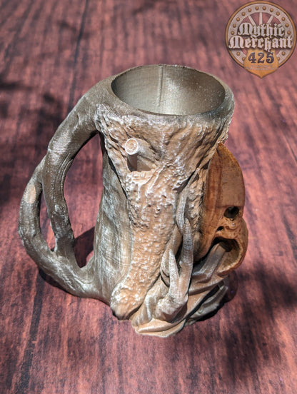 Druid Class 3D Printed Mythic Mug Stein Dice Vault