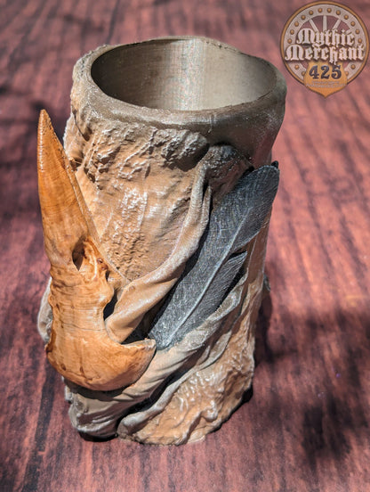 Druid Class 3D Printed Mythic Mug Stein Dice Vault
